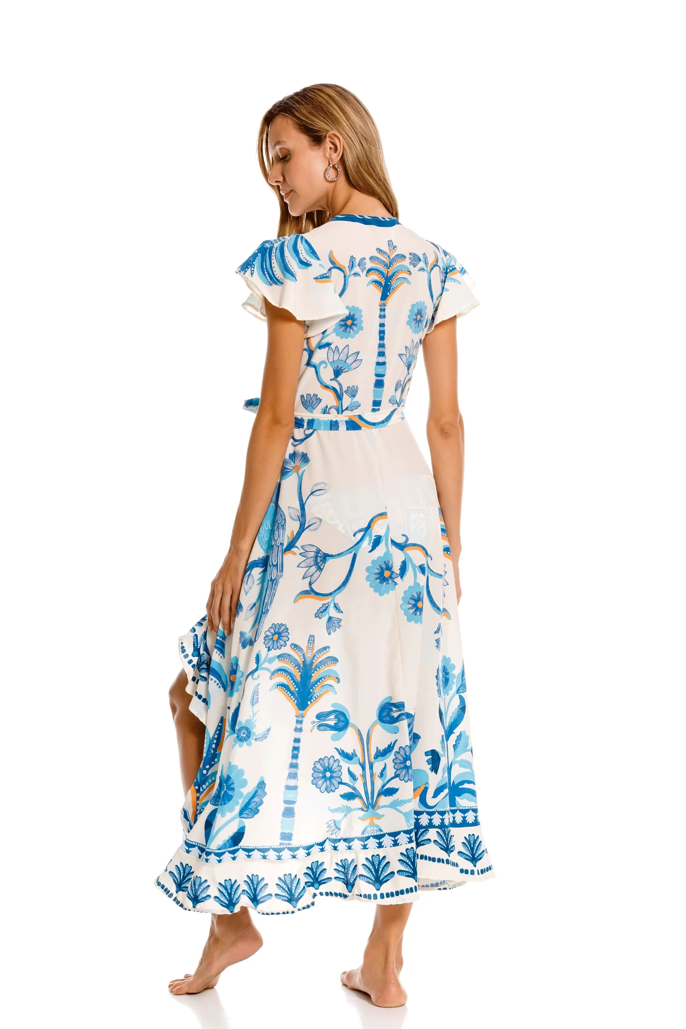 Vestido 6 Boleros Rosetta Azul – foto 3